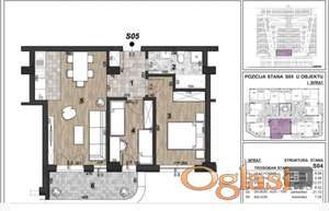 **LUKS TROSOBAN – TOP LOKACIJA, USELJENJE DO KRAJA GODINE**